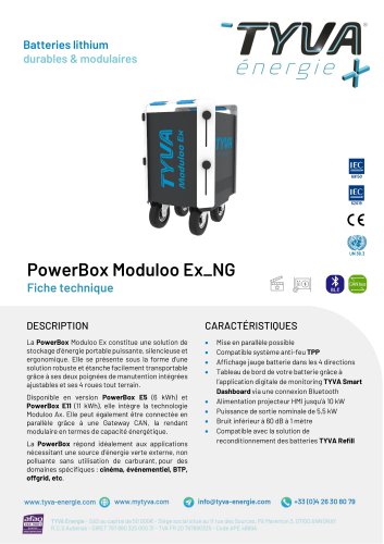 Brochure Gamme PowerBox