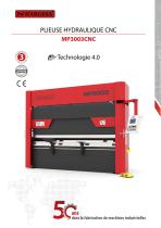 Plieuses hydrauliques MP3003 CNC