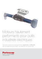 Moteurs hautement performants pour outils industriels électriques - 1