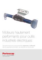 Outils électriques industriels améliorés par des micromoteurs - 1