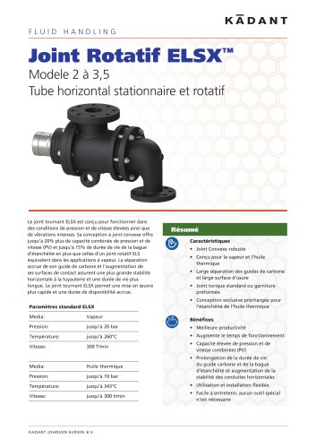 ELSX™ ROTARY JOINTS - FRA