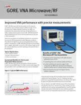 GORE® VNA Microwave/RF TEST ASSEMBLIES