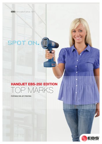 Tous Les Catalogues Et Fiches Techniques Pdf Ebs Ink Jet Systeme Gmbh