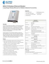 805U-E Wireless Ethernet Modem