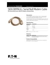 SER-DB9NULL Serial Null Modem Cable