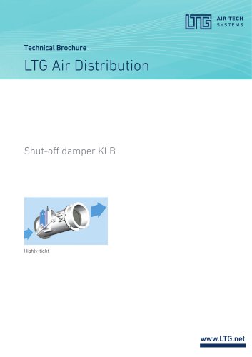 Shut-off damper KLB