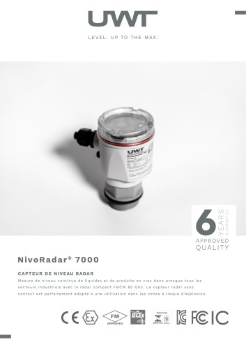 NivoRadar® NR 7100 / NivoRadar® NR 7200