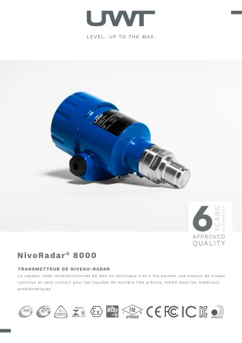 NivoRadar® NR 8000 fr