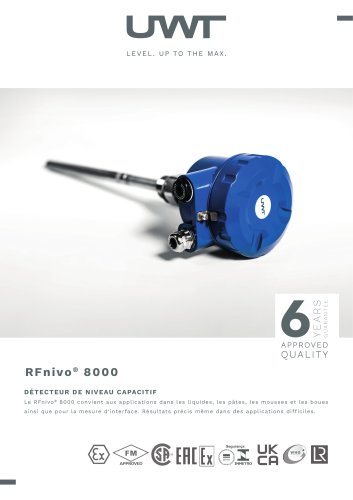 RFnivo® 8000 Product flyer