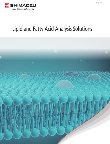 Lipid and Fatty Acid Analysis Solutions