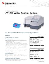 UV-1280 Water Analysis System
