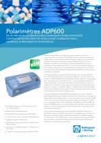 Polarímetros Serie ADP600 - Peltier et UV/Vis - 1