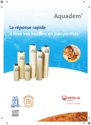 Aquadem - Gamme blanche