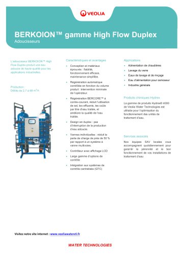 Berkoion High Flow Duplex