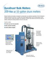 DuraDrum ® Bulk Melters