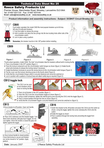 Domestic Circuit Breaker Lockout Kit