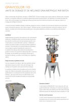 GRAVICOLOR 110 Unité de dosage et de mélange gravimétrique par batch - 2