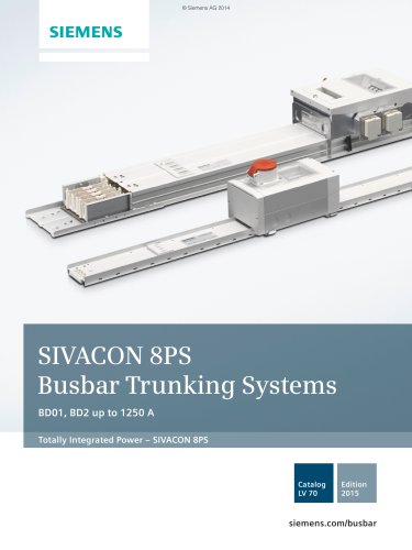 SIVACON 8PS  Busbar Trunking Systems