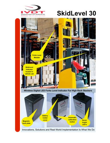 Series Automatic Freight Weight Verification for LTL Transportation Loading Docks