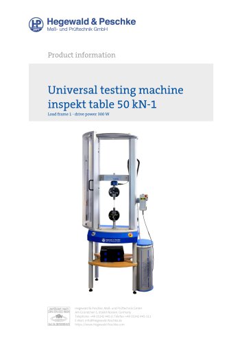 Universal testing machine inspekt table 50 kN-1