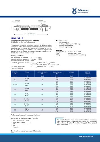 BOA  SP 10