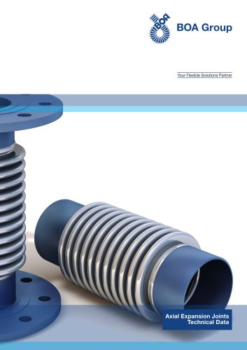 xial Expansion Joints Technical Data