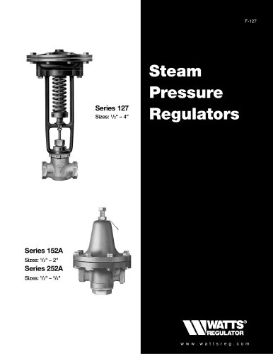 Steam Pressure Regulators