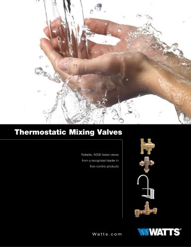 Thermostatic Mixing Valves