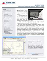 relative humidity and temperature data-logger with display  RHTemp2000