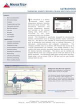 shock and vibration recorder   UltraShock