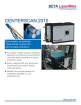 CENTERSCAN 2010 - Non-contact, eccentricity measurement system for wire & cable production