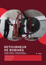 Rotator retourneur de bobines