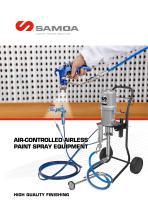 Air controlled airless-