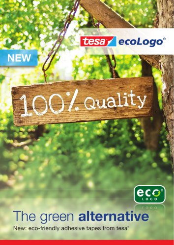 The green alternative New: eco-friendly adhesive tapes from tesa