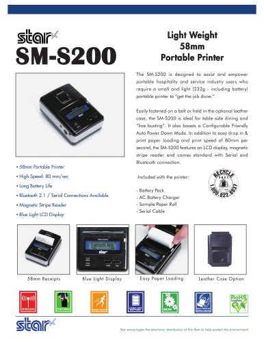 Small Printers SM-S200