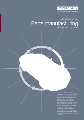 Automotive - Parts manufacturing