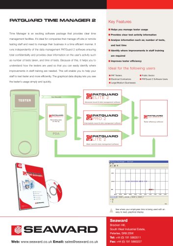 PATGuard Time Manager 2 Datasheet