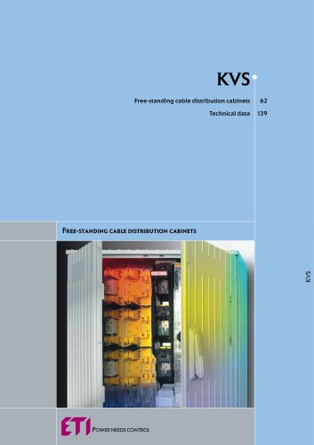 KVS : FREE-STANDING CABLE DISTRIBUTION CABINETS