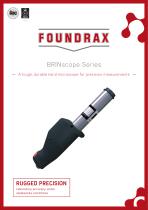 Foundrax BRINscope Series manual Brinell microscopes