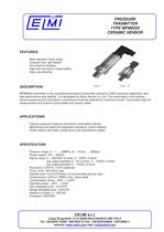 PRESSURE TRASMITTER TYPE MPM8320 CERAMIC SENSOR