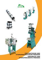 PNEUMATIC AND HYDROPNEUMATIC PRESSES