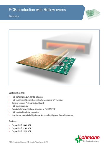 PCB production with Reflow ovens