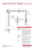 Quick-Lift Arm Torque 350S - 2