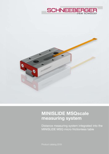 MINISLIDE MSQscale - Product catalog