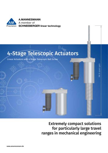 Stage Telescopic Actuators