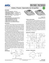 Very fast 900V/µs, 4A Power Amplifier