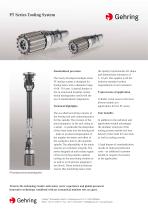 PT Series Tooling System