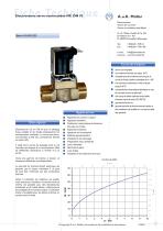 01.010.523 Electrovanne servo-commandée NF, DN 10 - 1