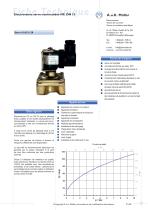 01.013.128 Electrovanne servo-commandée NF, DN 13 - 1