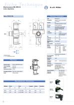 Electrovanne NF, DN 10 trois chambres - 2